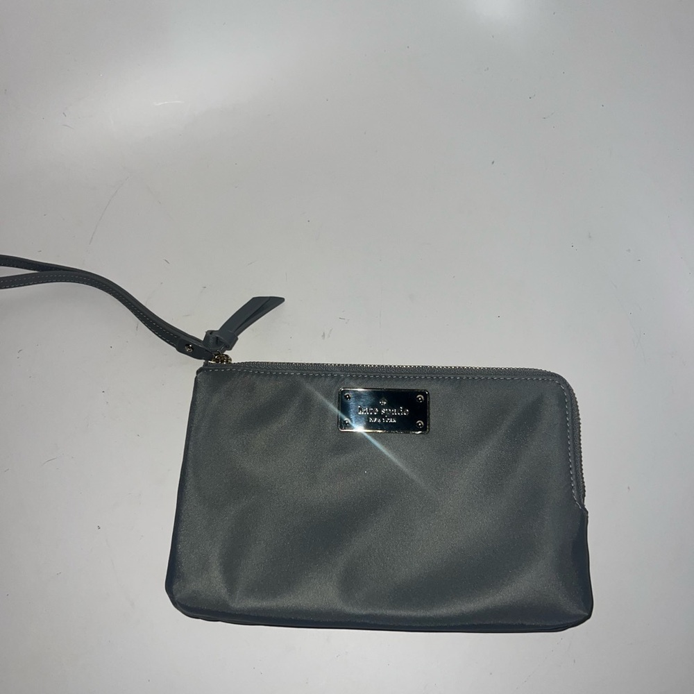 Kate Spade Charcoal Wristlet